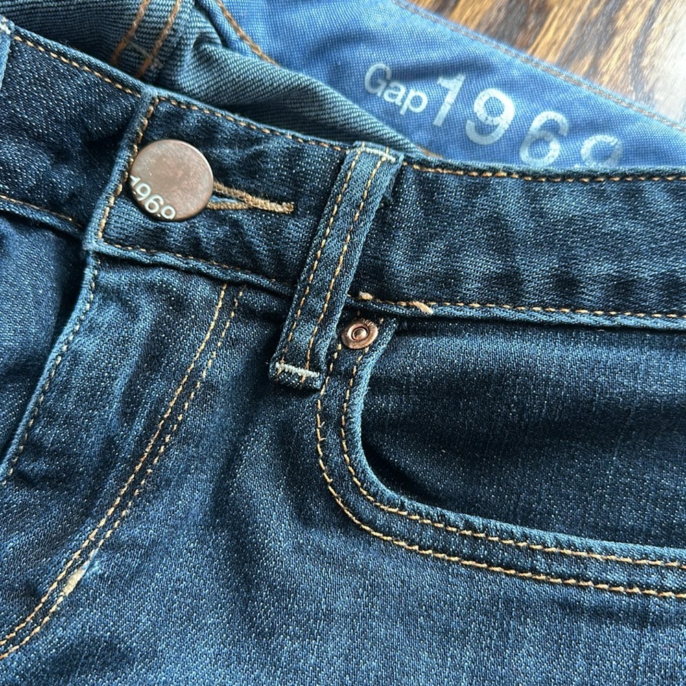 EUC Gap 1969 Women's Always Skinny Blue Jeans - Picture 6 of 7